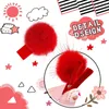 Ropa para perros 10pcs Handmake Pet Batedpin Puppy Plush Balls Clips para el estilo dulce Cabello Decorar Accesorios Multicolor