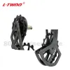 Pièces ltwoo vélo de route dérailleurs 18T Poulle roue en fibre de carbone Céramique Big Guide Wheel Long Cage Accessoire 36T Cassette