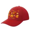 Tapas de pelota Naranja Ya Gladcap Baseball Gap Snapback Snap Back Hat Boy Women's