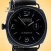 Mens Quartz Watch Su Geçirmez Tasarımcı Etiketleri Ofis Pererei Radyomer Noir Sciau C Ramique Manuelle Roul Watch