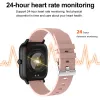 Watches Smart Watch Women Band Watches Bluetooth Çağrı Su geçirmez Gerçek Zamanlı Tahmin Etkinliği Kalp Hızı Track Smartwatch Erkekler Xiaomi için