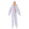 Three color Ken dolls paired with toys children's doll sets long pants men's clothing accessories DIY dolls for free to wear at home