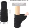 Halsketten 24 pc Strick Möbel Socken Cover Stuhl Bein Socke mit Filzpolster Antislip Füße Cap Hartholzboden Beschützer für den Abendraum