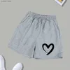 Women's Shorts Wide G shorts hot pants womens home isure high waisted Hip Wrap sports Korean straight tube loose H240424