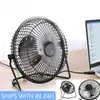 USB Strong Wind Mini Fan Desk silenzioso da 4 pollici Mini Fan Desk a 360 gradi Restringimento estivo Restringimento portatile per laptop Notebook OFIICE 240424