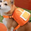 犬アパレル1セットスタイリッシュなペットバックパック明るいカラースクールバッグ大容量ストア屋外ロープ