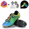 Chaussures Darevie Cycling Shoes MTB 2024 Chameleon MTB Cycling Snearkes Light Pro Mountain Bike Shoes SPD Reflective Pro Cycling Shoes