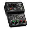 Equipaggiamento Teyunq12 Interfaccia audio per la registrazione del computer gratuito Drive USB Scheda audio esterna per PC Pro Attrezzatura audio Video professionale