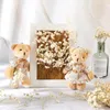 Fiori decorativi 50pcs Mini Bisth Baby Bisth Flower Gypsopila Avorio Naturale per Vase Wedding Office Home Office Giardino Card Card Creazione