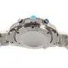OMG -horloges met roestvrijstalen riem Quartz Working Chronograph Movement Batterij Luxe Nieuwe zwarte polshorloge Designer Watch 45,5 mm voor mannen Smart cadeau Goede kwaliteit