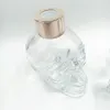 Jars Whyou 1piece Skull Perfume Portable Bottle Glass Storage Jar for Skeleton Creative Gifts