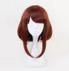 その他のイベントパーティーは私のヒーローAcademia Ochaco Uraraka Ochako Brown Short Wig Cosplay Costume Boku耐熱性髪wi7058909を提供します