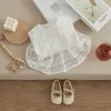 One-pièces visgogo nouveau-né pour tout-petit bébé fille roberie soeur tenue fleur dentelle roberie combintes combinaisons tutu robes d'été