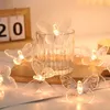 1.5M Butterfly LED Fairy Light String Garland Girls Butterfly Brithday Party Wedding Spring Home Decorations Kids Christmas Gift 240424