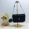 Designer di borse di lusso da donna BASSE DA CONTRO NUOVA GRUNG DIETRO Diamond Womens Crossbody a una spalla Modello di grande capacità morbido per e donne