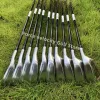 Clubs New Mens Golf Clubs Honma S08 Golf Irons Set 411 A S 10 PCS 4STAR Beres Clubs Irons R / Sr / S Flex Graphite Shaft and HeadCover