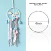 Dekorativa figurer LUDA 20 PACK 4 tum Silver Dream Catcher Metal Rings Floral Hoops Wreath Macrame Creations Ring for Crafts DIY