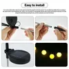 Solar LED Light Outdoor Waterproof Garden Sunlight Powered Landscape Lights Firefly Lawn Decor 240411