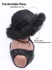 Perruques courtes Afro Kinky Curly Wig Black Synthetic Hair Wigs for African Women Aswing Hair Wigs with Bangs Wig Cosplay