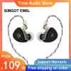 Fones de ouvido simgot em6l 1dd + 4ba driver híbrido INEAR MONITOR HIFI EARENHO