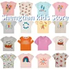 2024 SS Summer Kids Classic Face T-Shirt Mode Marke Kinder Jungen Tees Girl Designer Kleidung Kinder Tops 240418