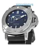 Panerei luxe horloges luminors due serie Zwitsers gemaakt duiken 47 mm bmg-tech blauw titanium heren horloge pam00692 ma1k