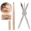 Tillgängliga tatuering av ögonbryns ritverktyg Compass Guide Mall Tools Makeup Shaping Stencils Grooming Tools Eyelash Accesories