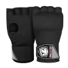 Boxning MMA Halffinger Boxningshandskar förtjockad svamp Sanda Training Hand Wrap Inner Gloves With Long Wrist Strap Boxing Accessories