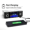 New Car Radio 1 Din Stereo Automotive Multimedia MP5 MP3 Player FM Receiver with Bluetooth Touch Screen 4.0" AUX 12V 4*60W