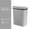 Compactors 12L Cestino intelligente Can Sinteso Sensor Pustbin Waterproof Pustbin Homehold Induzione Garbage Cestino Smart House Canda