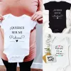 One-Pieces 2022 Coming Soon Newborn Quires ser mi Padrino Baby Clothes Fashion Fine Gift Announcement Romper Summer Baby Boys Girls Body