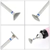 Bits Carbide Milling Cutter Manicure Nail Drill Bits Electric Nail Files Blue Grinding Bits Mills Cutter Nail Art Tools Accessories