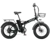 Cykel 2024 Hot 250W Motor Ebikes 18Ah Litium Batteri Electric Bicycle 20 Inch Fat Tire Folding Electric Bike