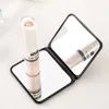 Miroir de maquillage pliable mini miroir de vanité maquillage carré miroir de main portable miroir de poche compacte double face miroir cosmétique