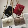 Tote bag high definition Original Marmont Love Handheld Chain Strap Quilted Leather One Crossbody Mini
