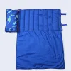 Väskor Kids Cocoon Cartoon Sleeping Bags Children's Cotton Animal Sleepsacks pojkar flickor antikick varm sömn säck matta filt plysch leksak