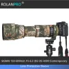 Фильтры Rolanpro Lens Lens Camouflage Poat Cover для Sigma 150600 мм F56,3 DG OS HSM Современные линзы Guns Guns Guns