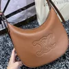 Sacs de créateurs de marque Cellin de qualité supérieure Nouveau sac à sous-arme Hobo Sac à un sous-bras pour femmes hivernaux grande capacité Half Moon Bag Sac à bandoulière avec logo d'origine