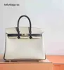 Luxury Brkns Epsom Leather Handbag 7A Genuine Leather Color Block custom made luxury line stitching many colors to choosJKM8