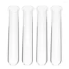 Vases 4 Pcs Hydroponic Vase Plant Starter Glass Tubes Small Terrarium Plants Propagation Hanging Planter