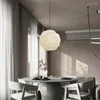 Lustres nordics modernes japonais de soie japonaise Fabri LED suspende pour le restaurant étude homestay décor intérieur lustre suspendu