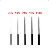 Aiguilles 50pcs microblading 0,28 mm 1p 1p rond de maquillage permanent 3RS / 5R / 7R / 9R / 11R