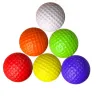 Balls Golf Sport Balls Rubber Elastic Game Park Indoor Goals Supplies Клубы мягкие тренажеры тренировочные тренировки цветные предметы аксессуар