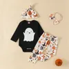 Ensembles de vêtements Pudcoco Baby Girls 4pcs Pantal