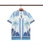 Camicia Casablanc di moda di vendita corta calda e tuta corta uomo maglietta corta maglietta da camicia spiaggia cortometraggi da bagno estivo camicia da bagno da bagno estivo