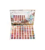 Schatten 63 Farben Ölmalerei Lidschatten Palette Glitzer Schimmer Lidschattenpulver Matt Glitzer Lidschatten Palette Kosmetische Make -up