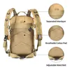 Zaino syzm 25l esercito militare tattico nylon 3p softback esterno impermeack zaino escursionistico sacchi da caccia da campeggio - 3 pezzi