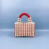 Totes Designer Bag Artificial Pearls Beaded Hand