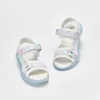 Sandalen Dave Bella kinderen blauwe schoenen zomer meisjes sandalen niet-slip lichtgewicht meisje schoenen opgeloste baby casual schoenen db2234739 240423