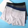 Underpants 1pcs 남자 권투 선수 인쇄 U 볼록 팬티 남성 패션 편안한 반바지 남성 단단한 통기성 속옷 100kg